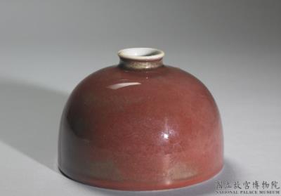 图片[3]-Flat bulbous vase with red glaze, Qing dynasty, Kangxi reign (1662-1722)-China Archive